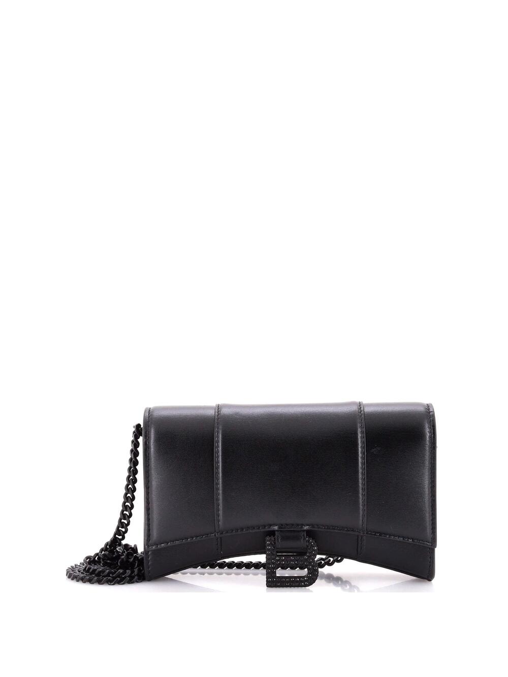 Balenciaga Hourglass Chain Wallet #349749B10B
